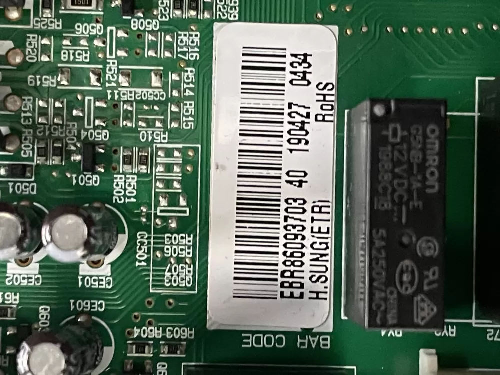 LG EBR86093703 CSP30021045 Refrigerator Control Board AZ19791 | WM1126