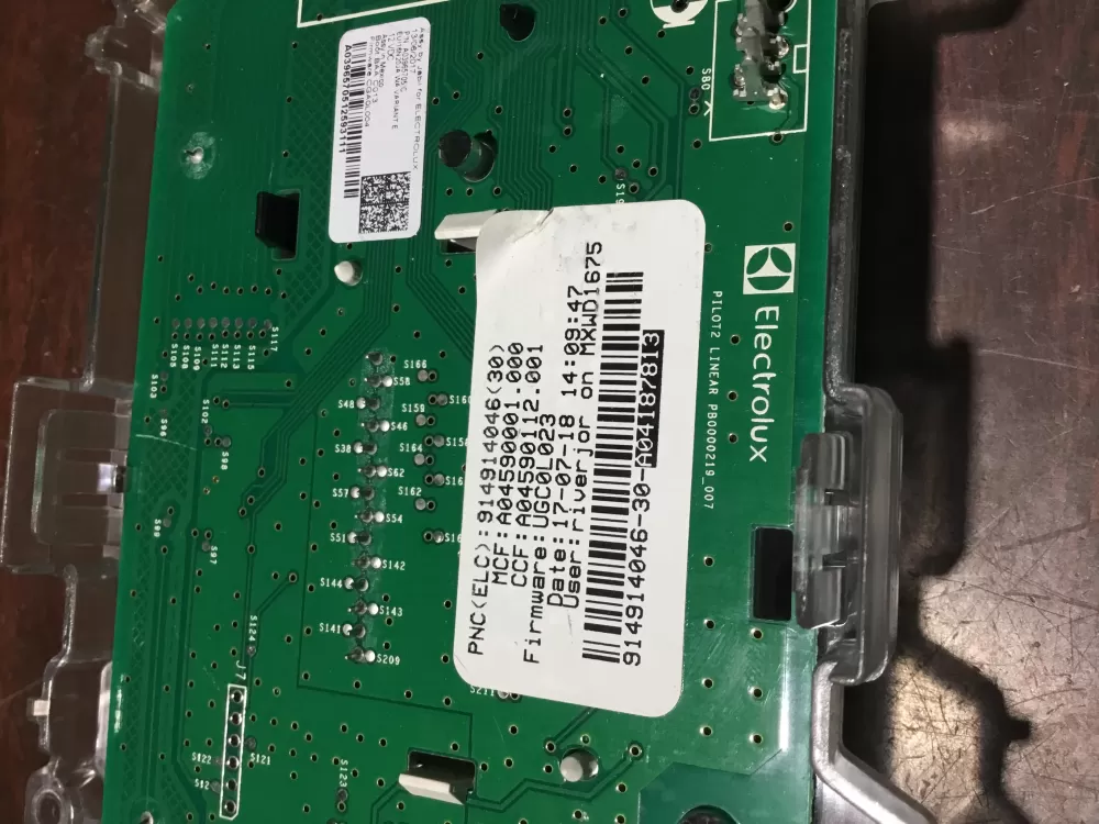 Frigidaire Electrolux 914914046 Washer Control Board AZ71397 | NRV360