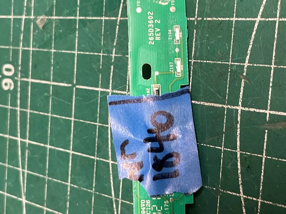 GE 265D3602G001 Dishwasher Control Board Panel AZ210333 | Wm1846