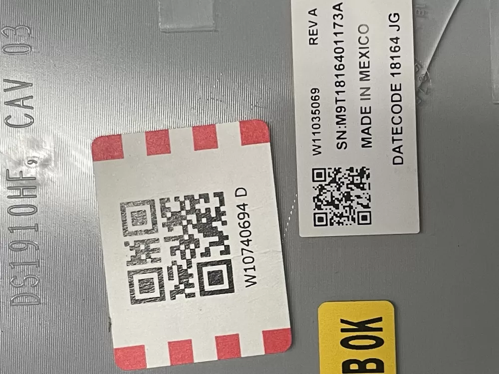 Maytag W11115283 W11035069 W10740694 Washer Control Board Panel AZ16697 | V36