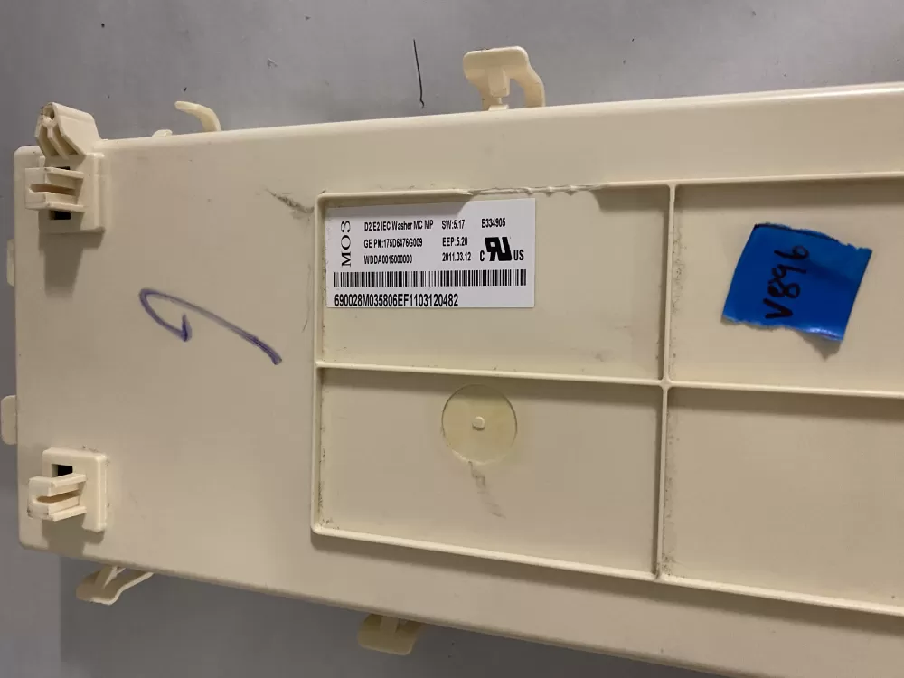 GE 175D6476G009 Washer Control Board AZ197582 | BKV896