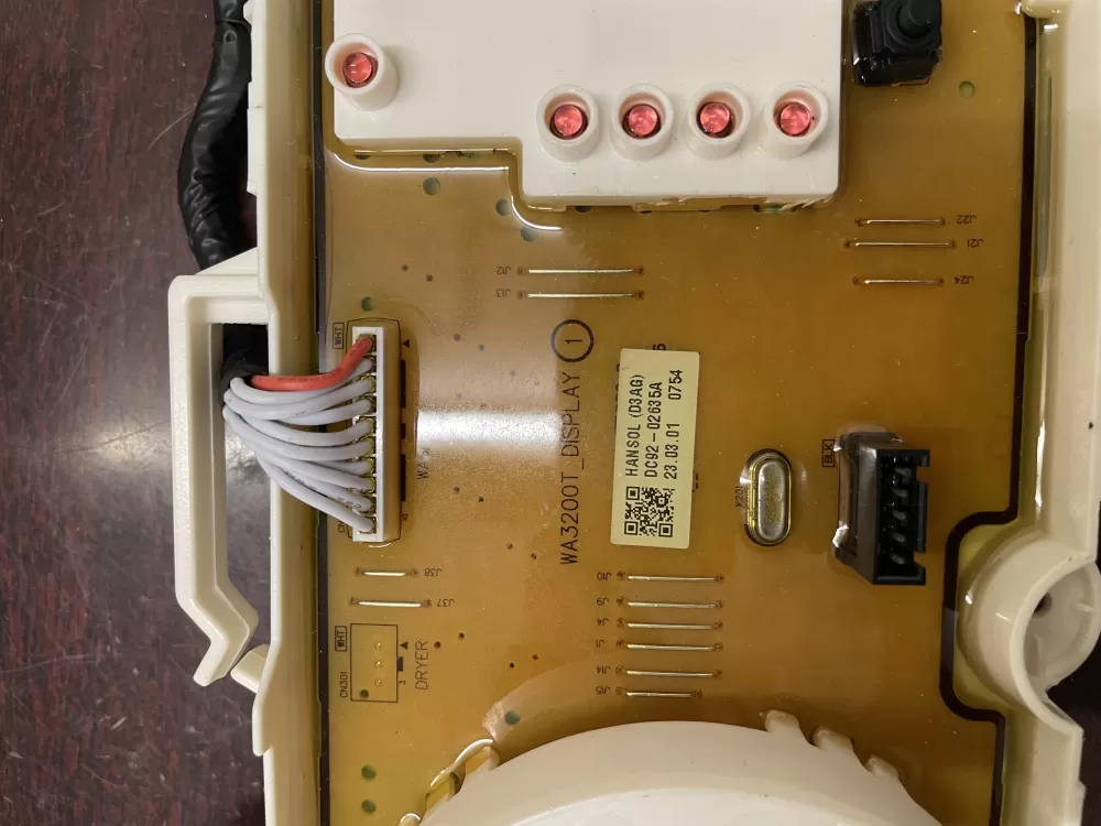 Samsung DC92-02635A Washer Control Board