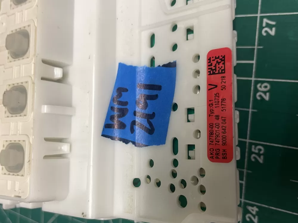 Bosch Dishwasher SHE55M15UC/59 U.I Board 9000-642-047 AZ202600 | Wm2191