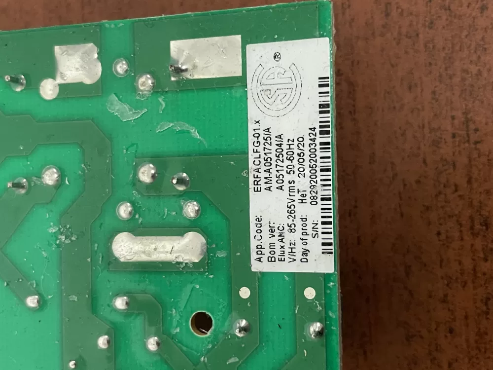 Frigidaire ERFACLFG-01 Refrigerator Control Board AZ52550 | Wm1925