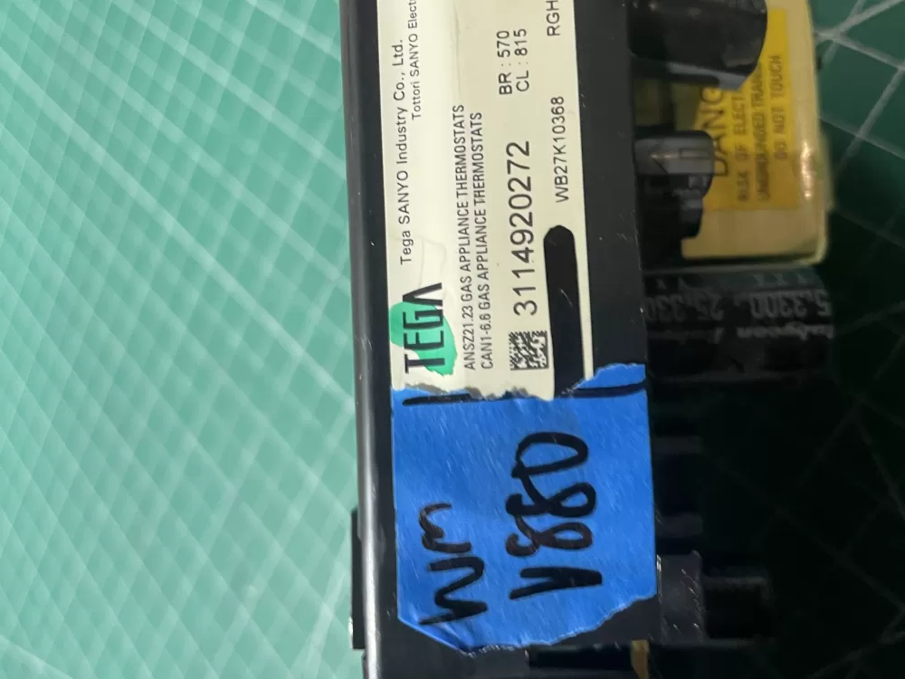 GE Range Control Board WB27K10368 AZ192926 | Wmv880