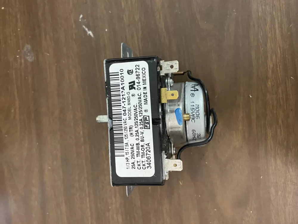 Whirlpool 3406720A PD00055932 3406720 529119 Dryer Timer AZ40620 | BK1706