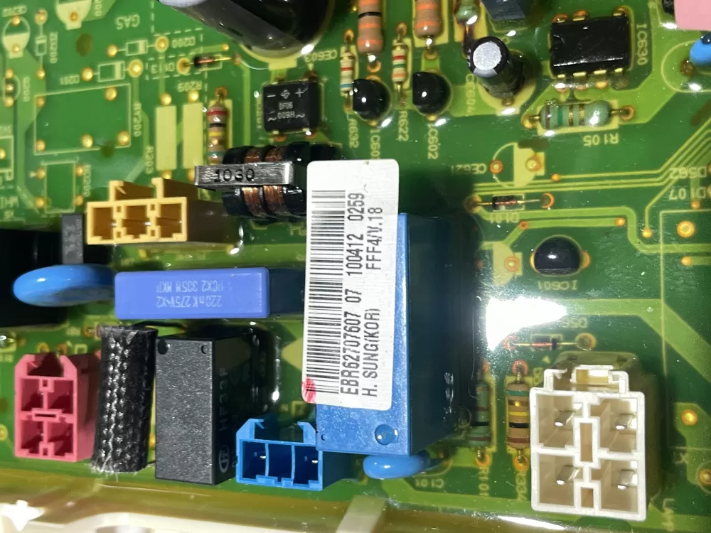 LG EBR62707607 Dryer Control Board AZ111429 | Wmv656