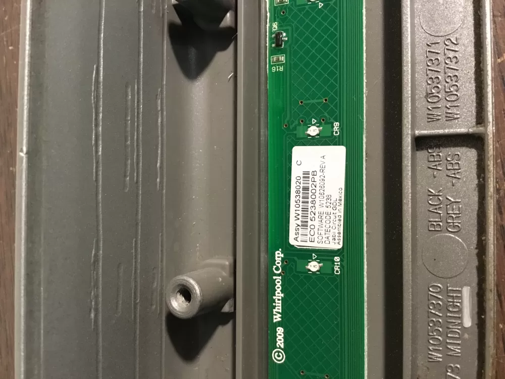 KitchenAid Whirlpool W10538020 Dishwasher Control Board AZ38883 | NRV384
