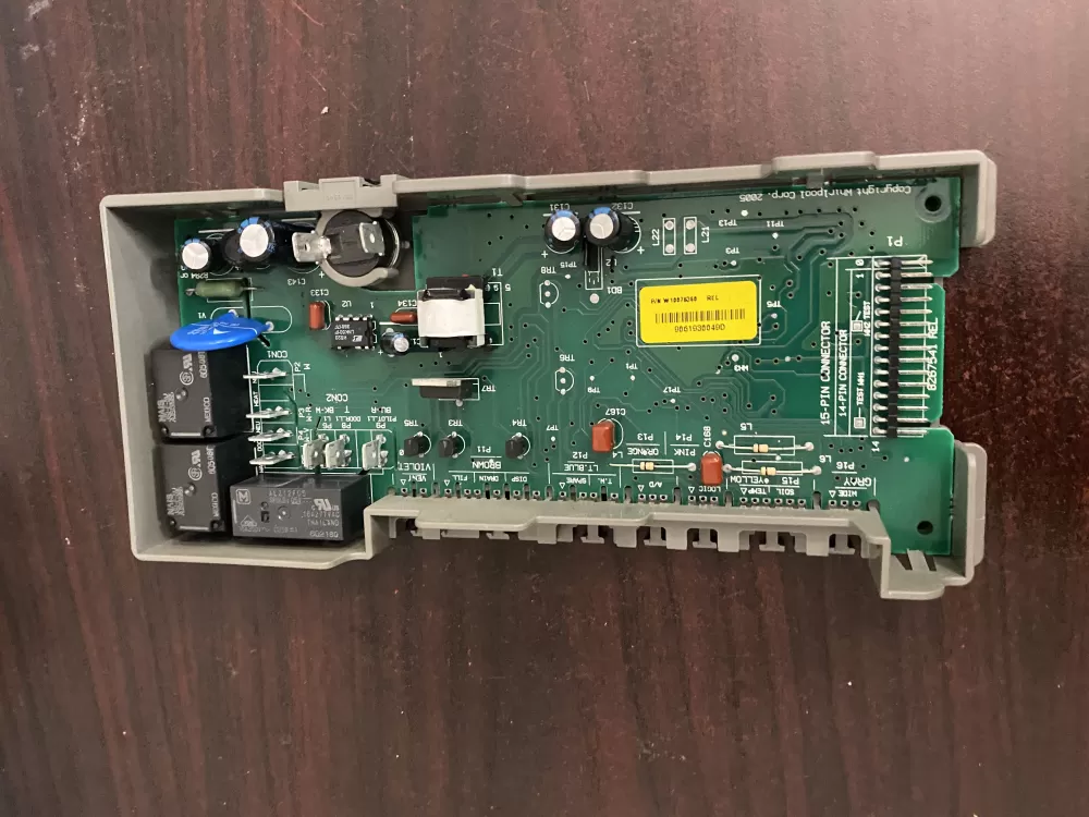 Whirlpool  Kenmore  KitchenAid  Roper  Estate WPW10084141  AP6014950  W10084141  1373167  8559824  8559825  8562996  8562996R  8562997  8562997R  8575276  8575276R  8575277  8575277R  PS11748220  W10039760  W10039770  W10076350  W10076360  W10084141R Dishwasher Control Board