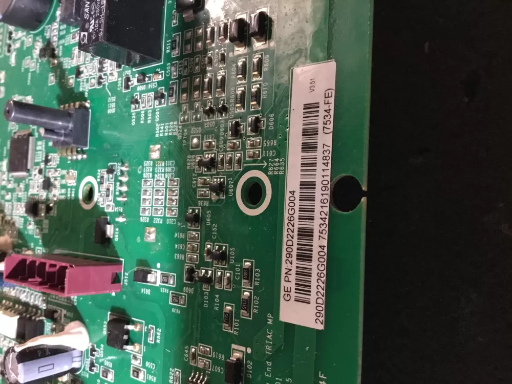 GE WH22X36498 290D2226G004 Washer Control Board AZ101463 | NR612