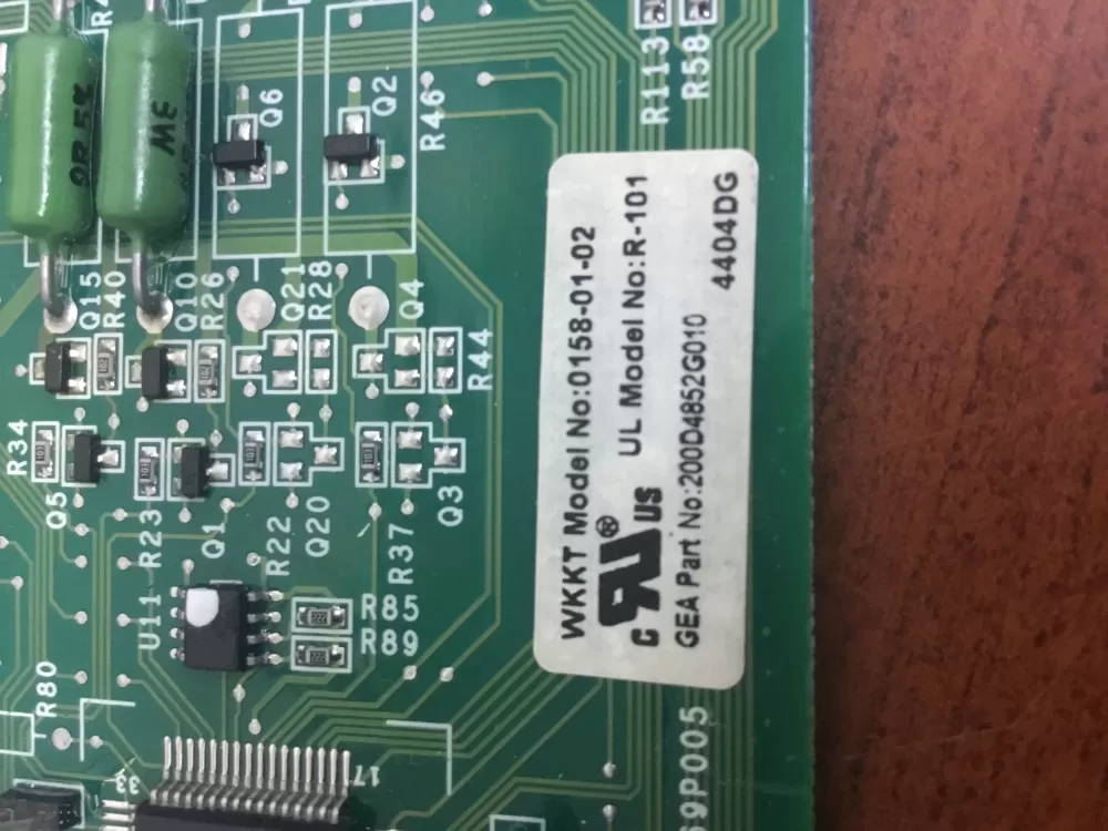 GE 200D4852G010 EBX1069P005 Refrigerator Control Board AZ32838 | NR108
