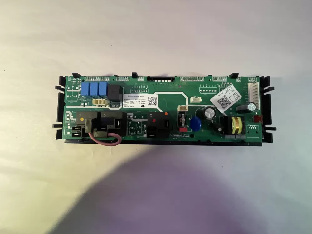 GE oven control and overlay 191D8545G075 AZ196288 | KMV655