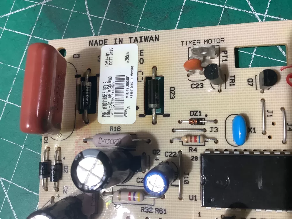 Whirlpool Kenmore W10116565 8546229 Dryer Control Board AZ195975 | AR110