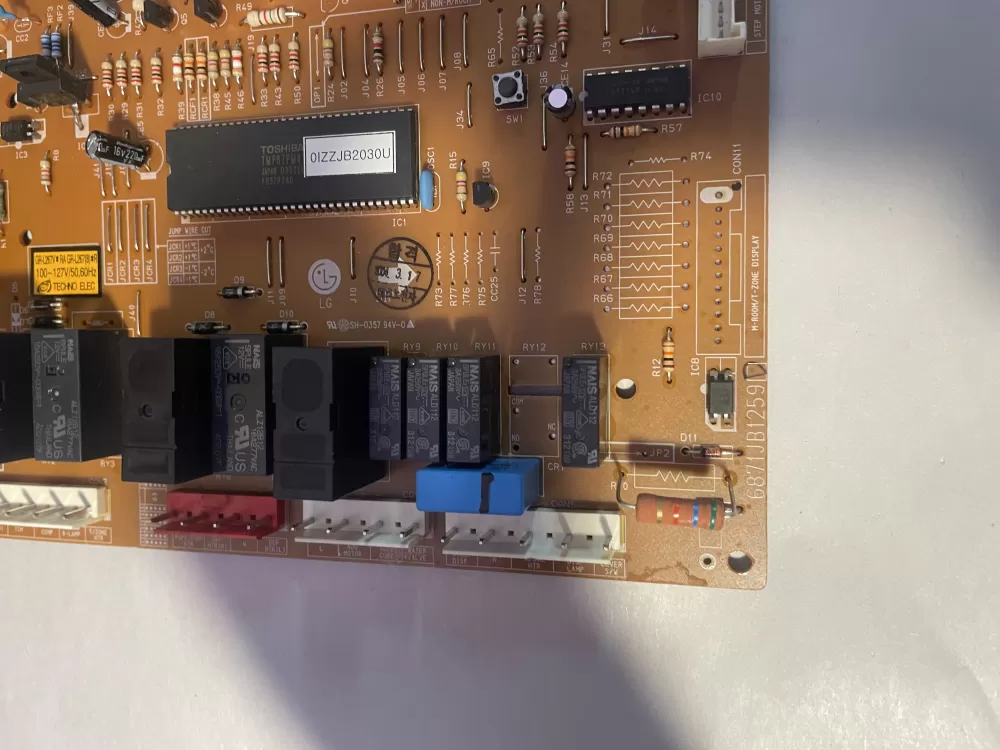 LG Refrigerator Board Circuit 6871jb1259d AZ198269 | KM2733