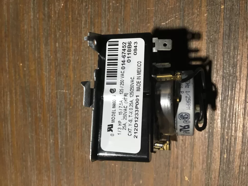 GE 212D1233P001 WE4M353 Dryer Timer AZ51819 | NR1848