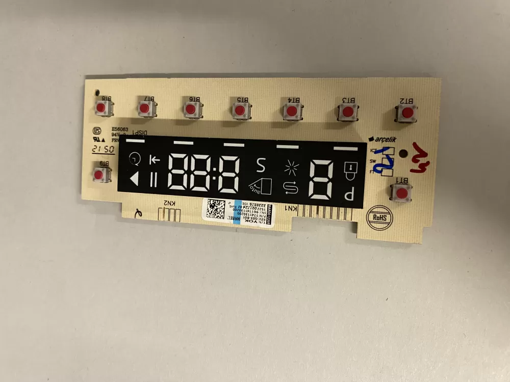 1741130200 Beko Dishwasher Board - Control