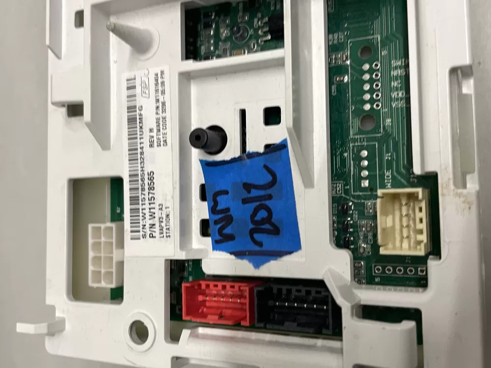Whirlpool  KitchenAid  Roper  Estate W11578565 W11603810 PS16744838 Washer Control Board