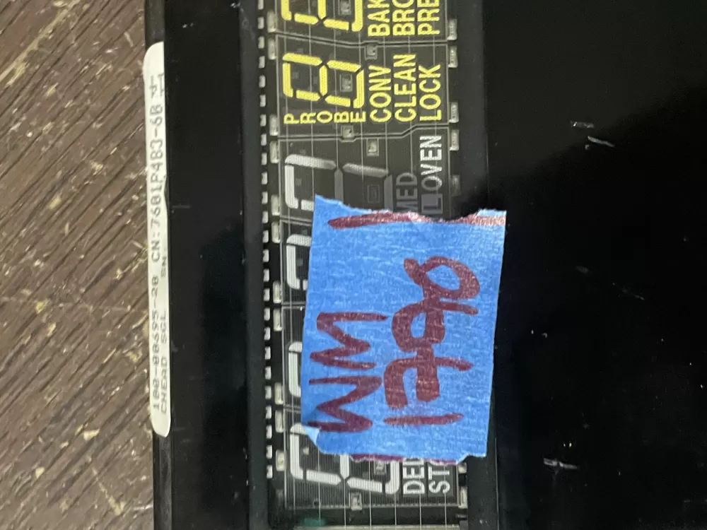 Jenn-Air WP71001799 Range UI Display Oven Control Board AZ45619 | Wm1770