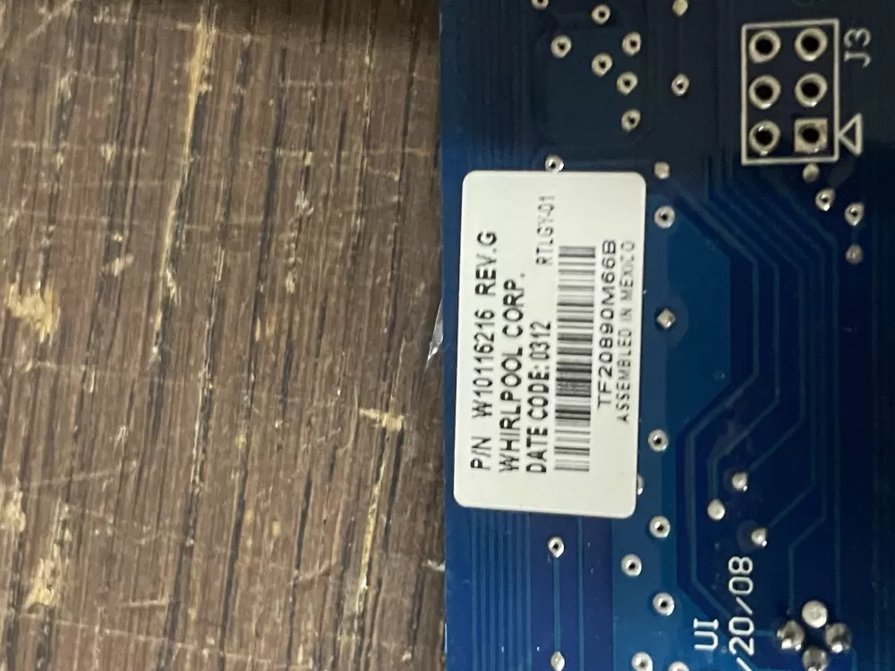 KitchenAid Jenn Air W10116216 Refrigerator Control Board AZ47186 | Wm602