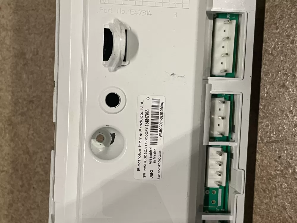 Frigidaire 134847965 Washer User Interface Control Bord AZ25988 | KMV253