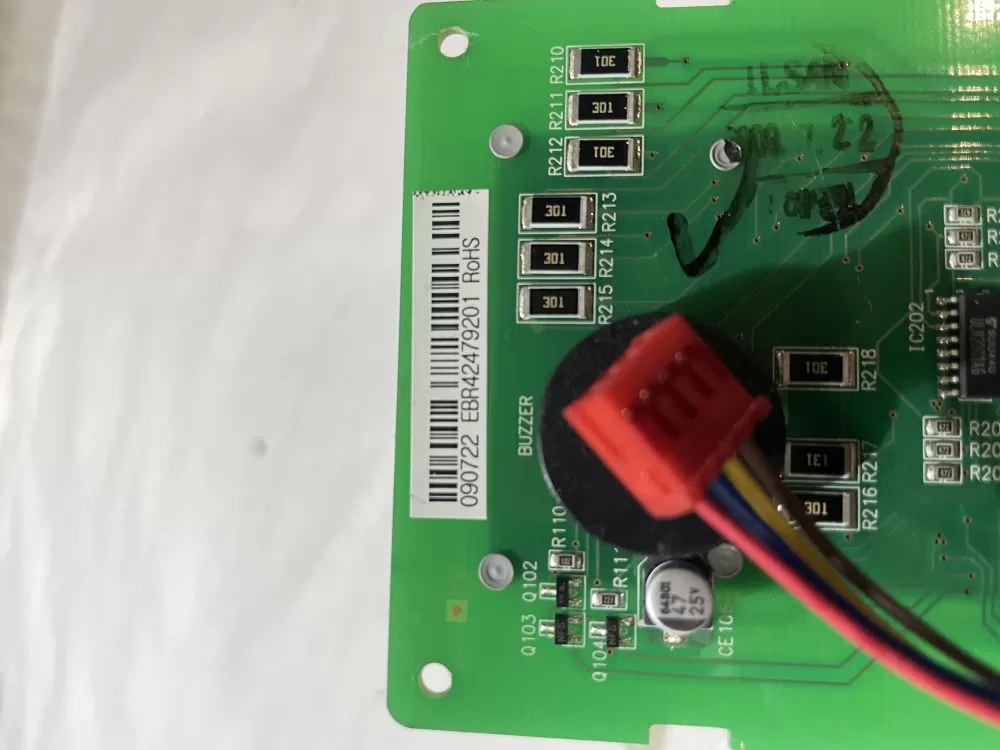 LG EBR42479201 Refrigerator Control Board Dispenser Panel AZ201656 | Wm2392