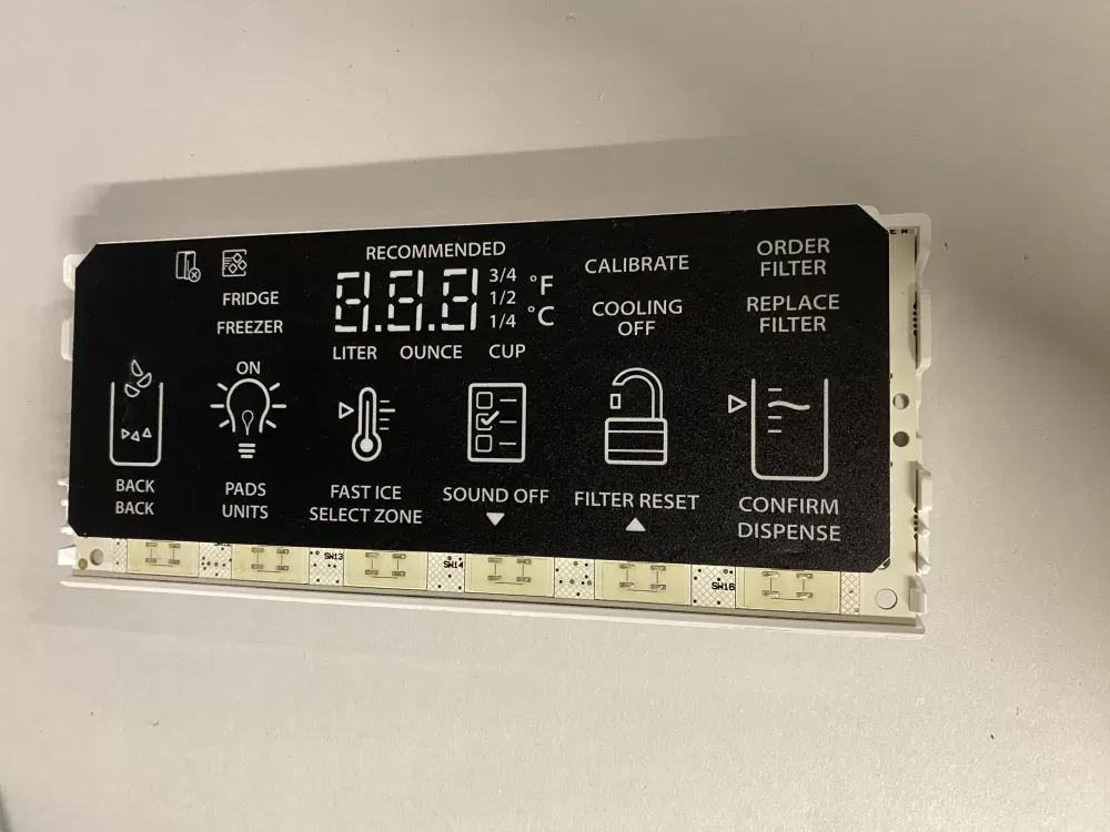 W11365859 Whirlpool Refrigerator Board - Display / Interface