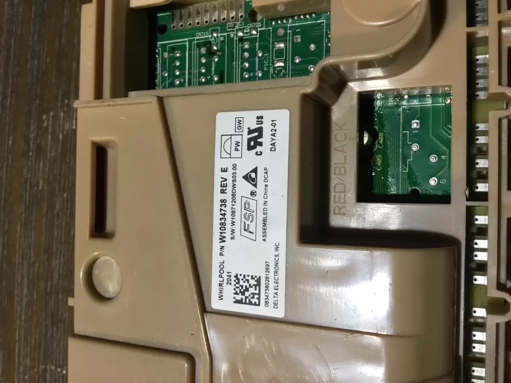 Whirlpool W10834738 W10876147 Dishwasher Control Board AZ50783 | NR1837