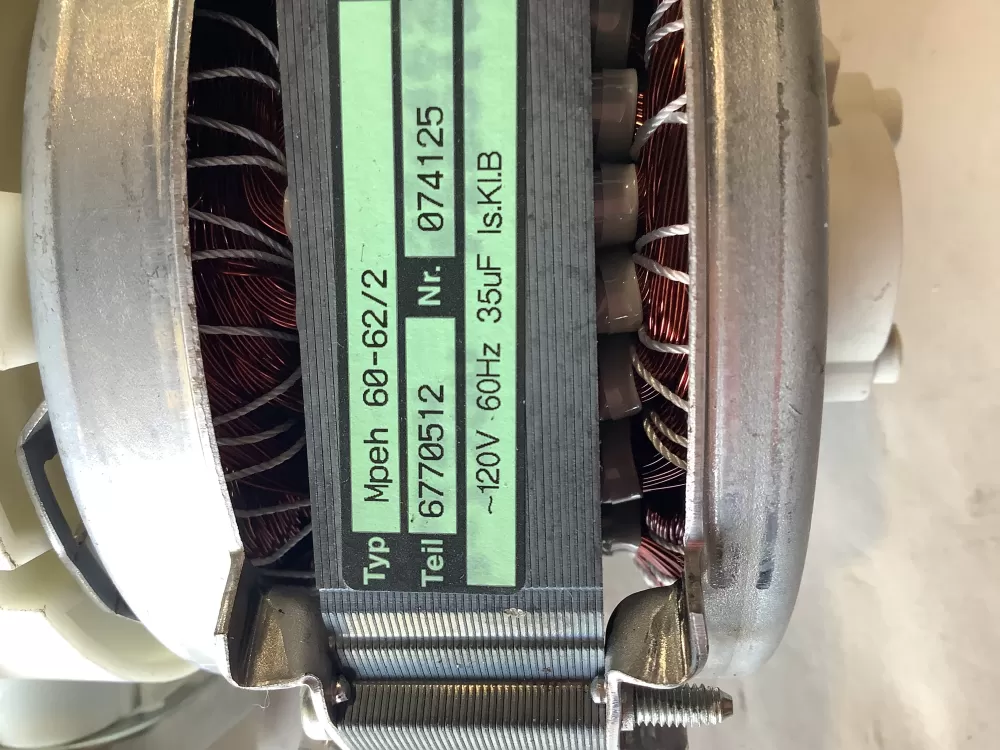 Miele 6770512 Dishwasher Circulation Pump Motor