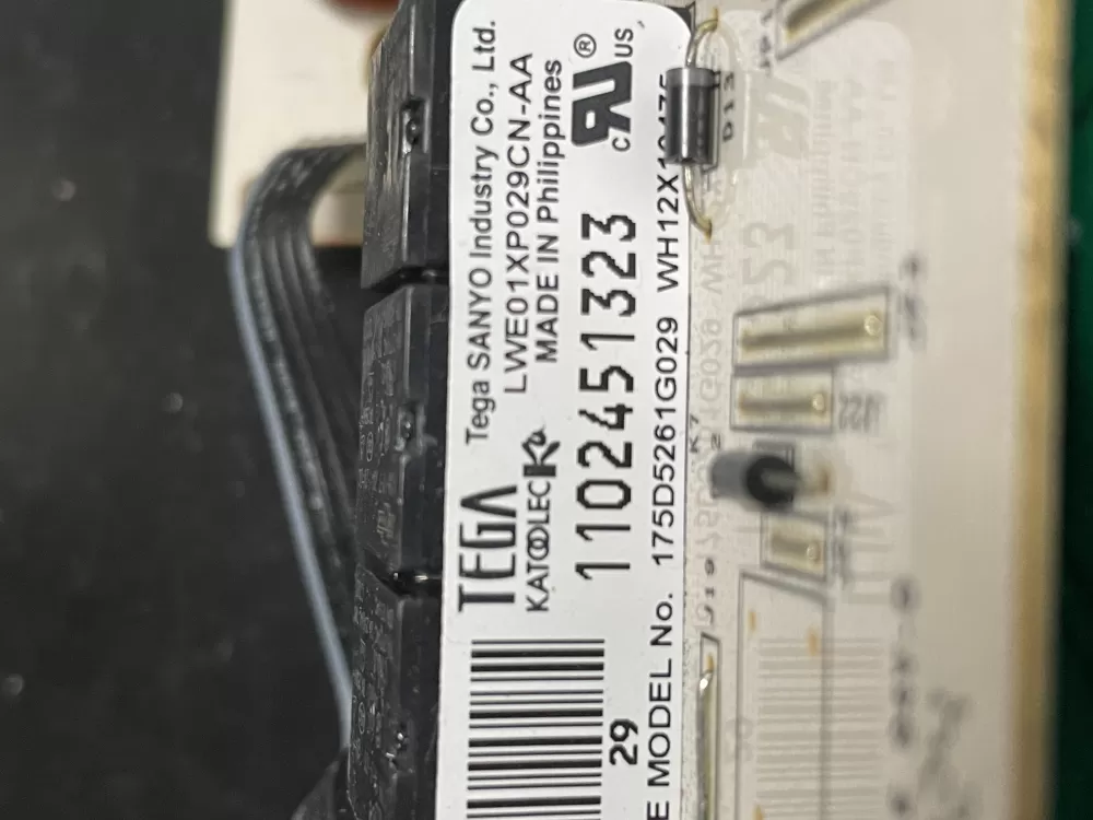 GE 175D5261G029 EBX1129P004 WH12X10475 Washer Control Board AZ12447 | 642