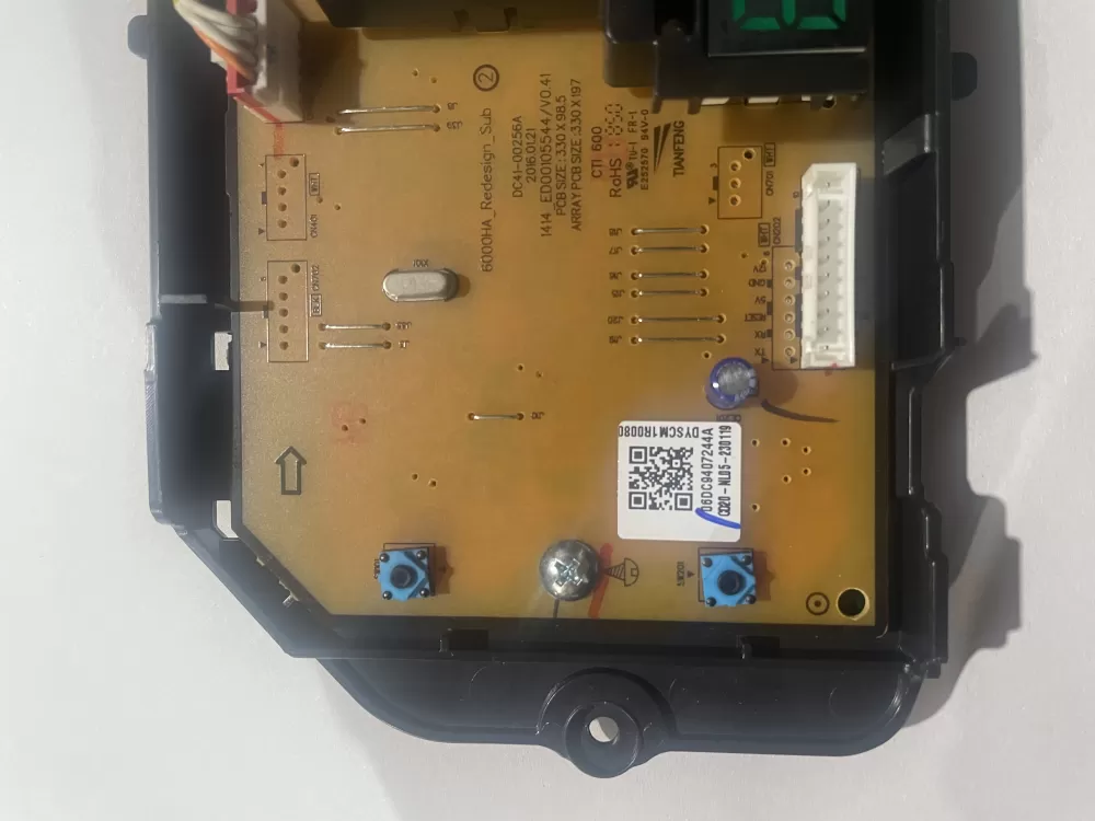 Samsung DC92-01802Q DC94-07244A Washer Control Board AZ203587 | KMV593