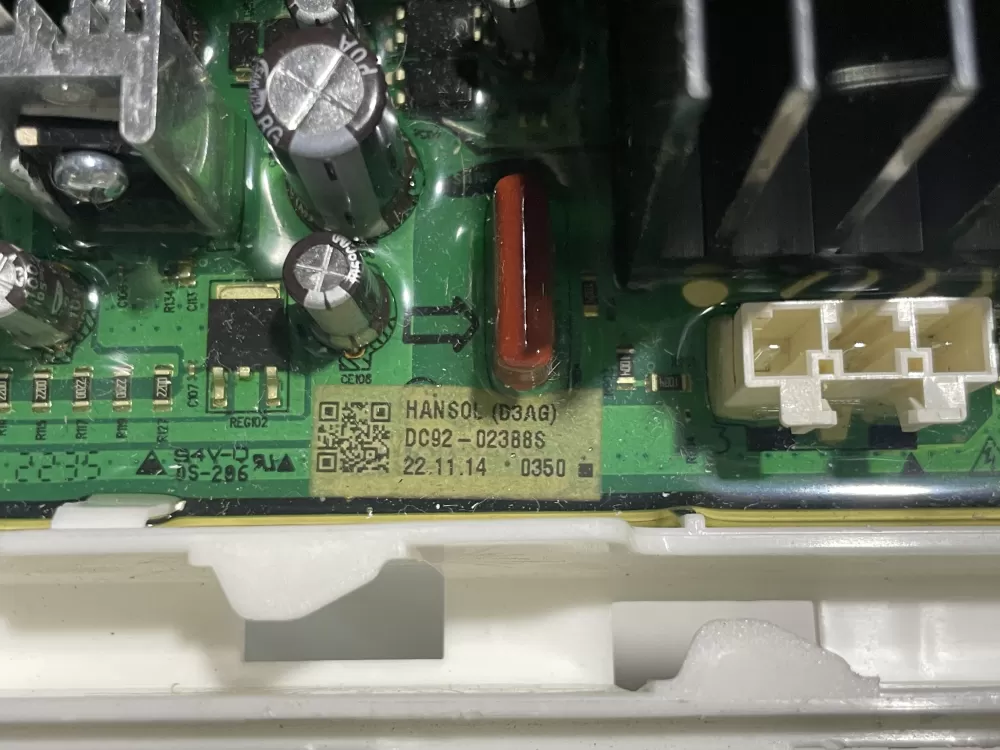 Samsung DC92 02388S Washer Control Board AZ150303 | Wmv774
