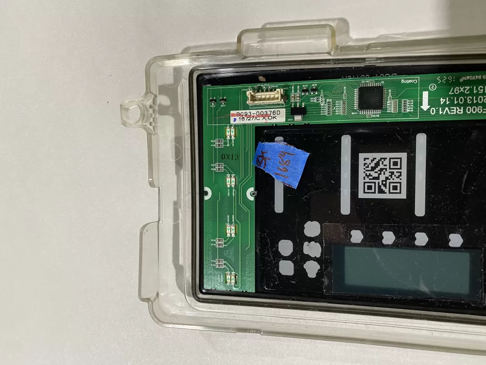 Samsung DC92-01607J DC94-06643A Dryer UI Control Board  AZ141340 | BK1684
