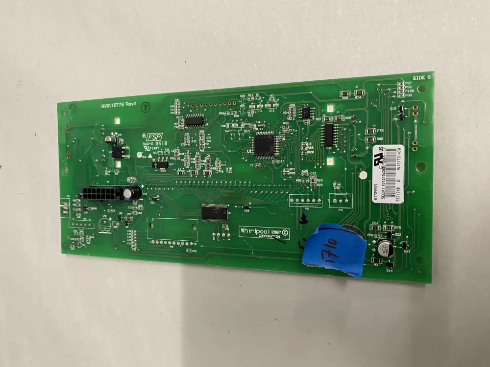 Whirlpool W10179147 Refrigerator Dispenser Control Board AZ210821 | BK1710