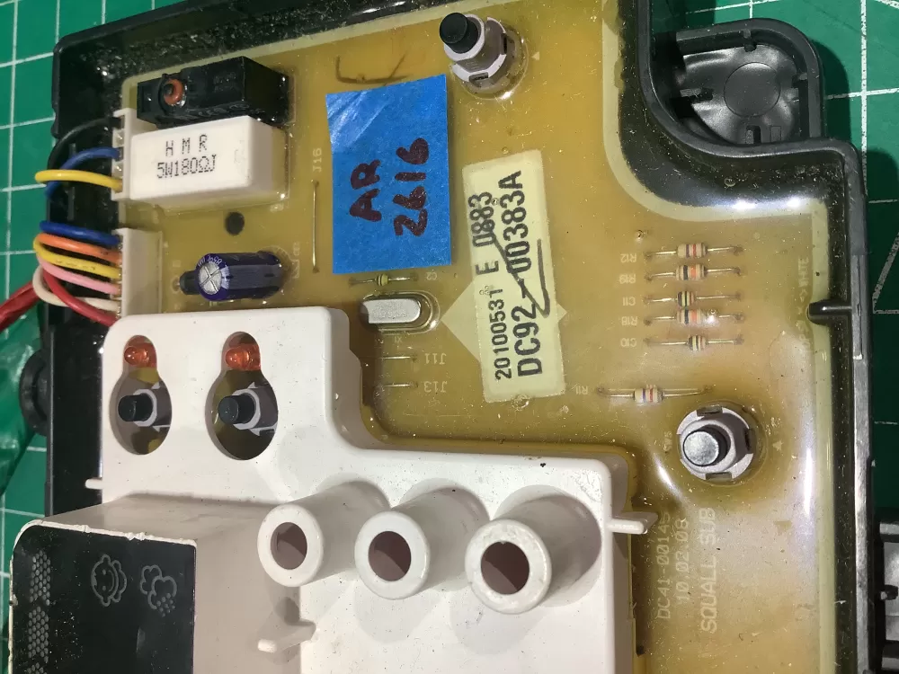 Samsung DC92-00383E DC92-00383A Washer UI Control Board AZ184126 | AR2616