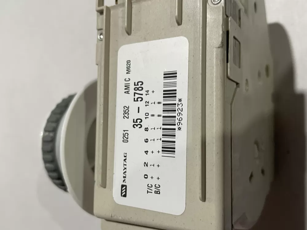 Maytag Amana Admiral 21001595 31001372 35 5785 Washer Timer AZ185069 | Wm743
