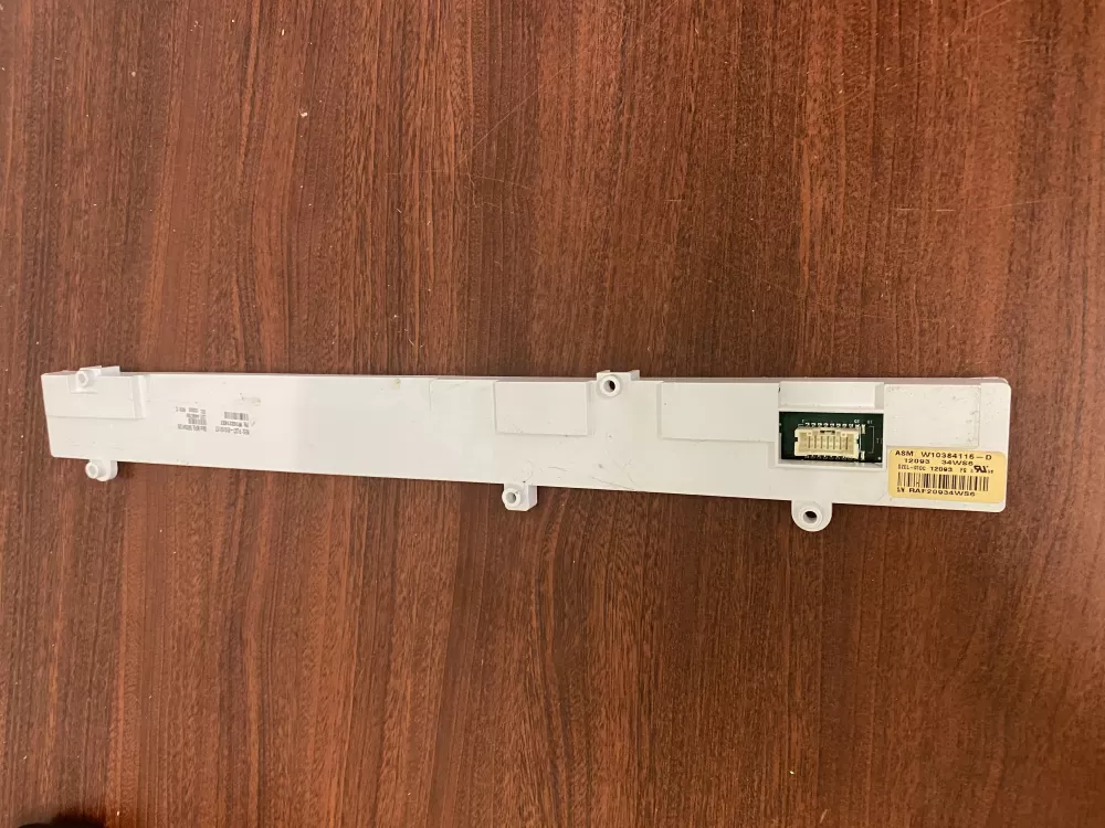 Whirlpool W10321837 Dishwasher Control Board Interface AZ30221 | BK197