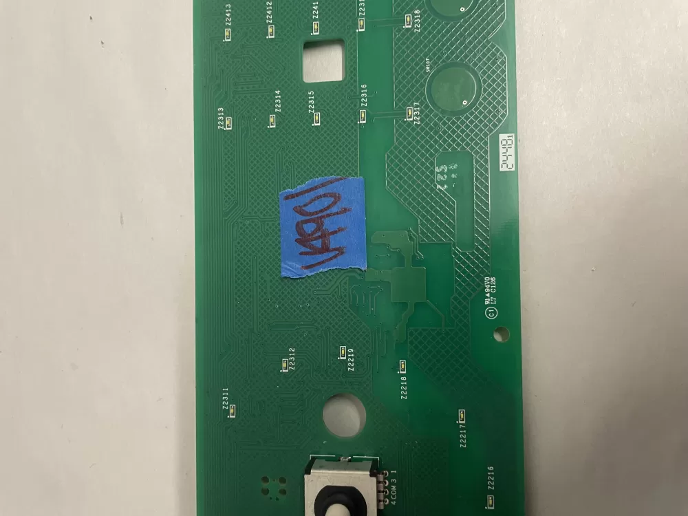 GE Washer Interface Control Board 290D1916G006 AZ207778 | KMV490