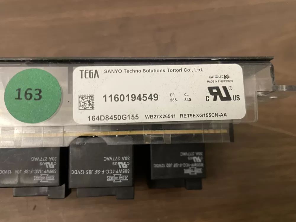 GE 164D8450G155 Range Control Board AZ95186 | Wm1122