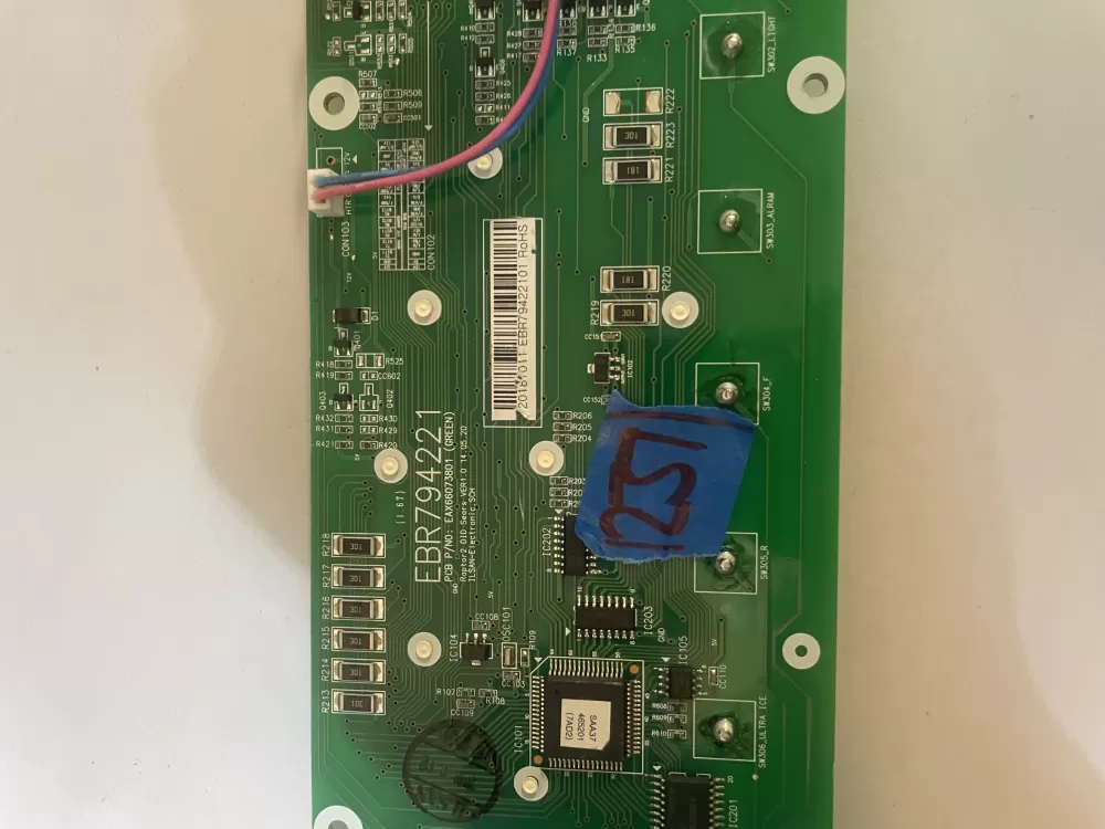 LG Kenmore EBR79422101 Refrigerator Control Board Dispenser AZ189738 | KM1237