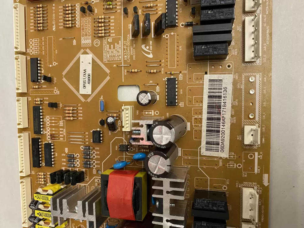 Samsung DA92 00146A Refrigerator Control Board AZ216169 | BK1191