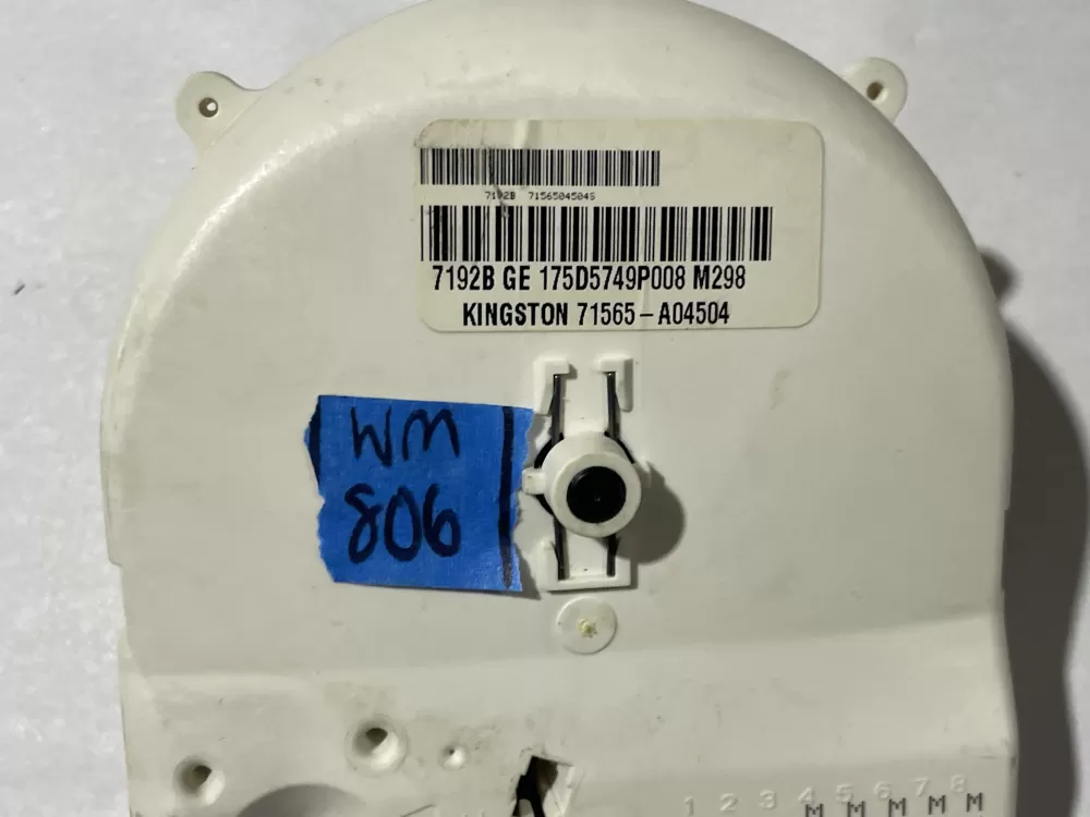 GE WH12X10350 175D5749P008 Washer Timer AZ104693 | Wm806