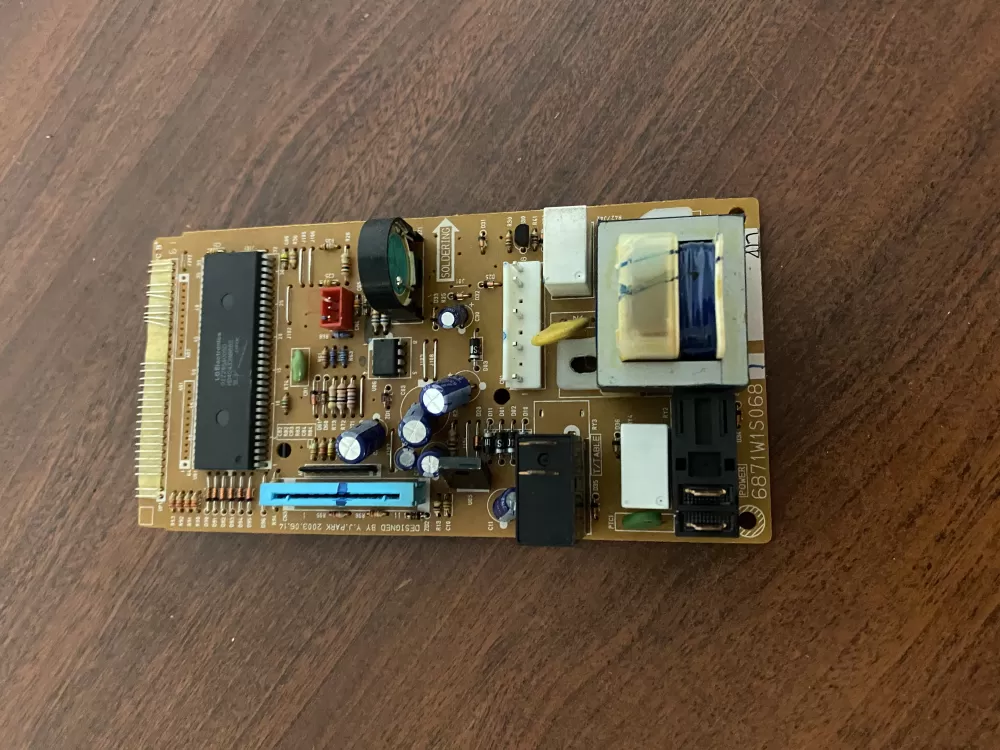 LG  Whirlpool  KitcheAid W10182111  AP4327040  1455918  8183661  8183861  8183862  8205595  AH1964677  EA1964677  PS1964677  6871W1S068 Microwave Control Board