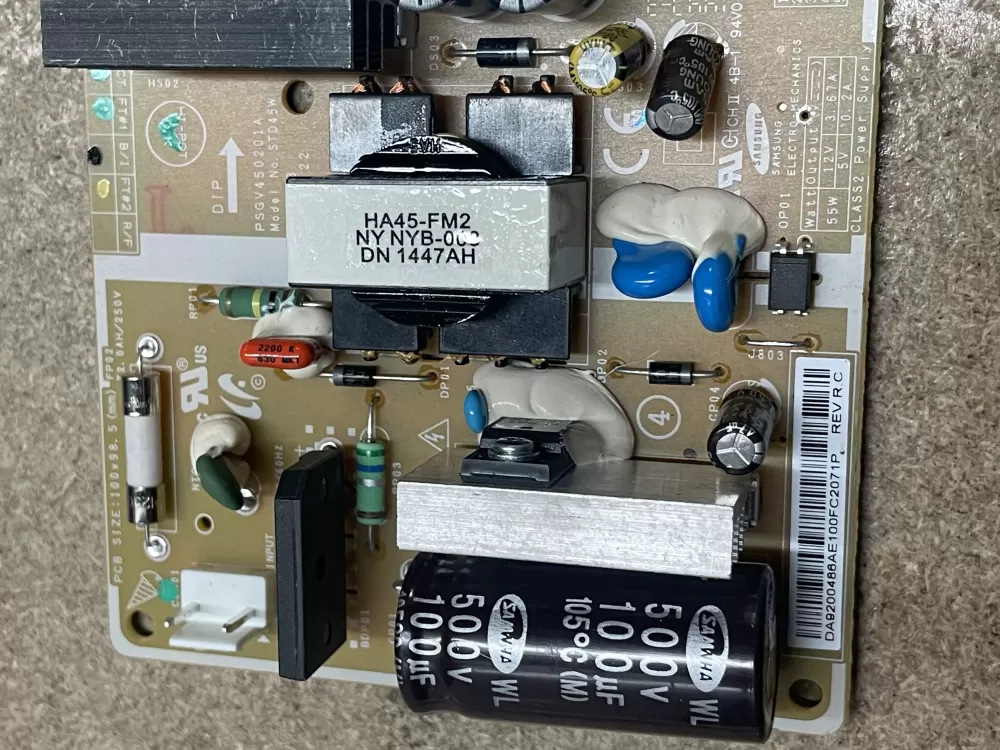 Samsung DA92 00486A Refrigerator Control Board AZ23596 | KM1157