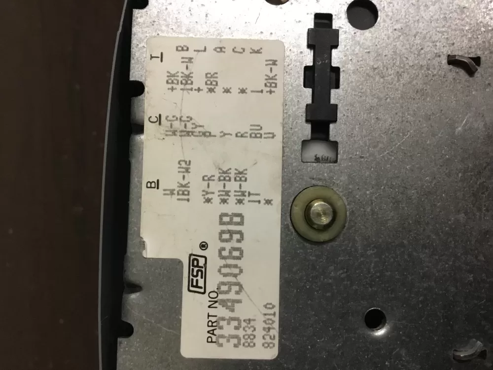 Whirlpool Kenmore 3349069B Washer Timer AZ18123 | NR41