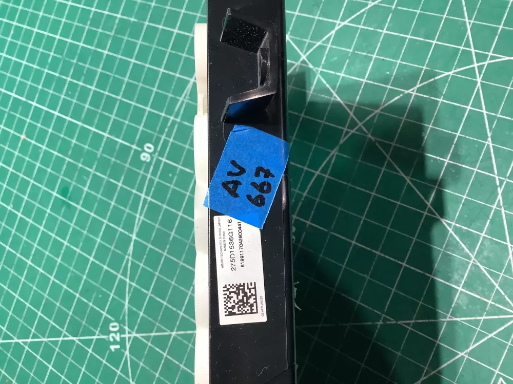 GE 275D1536G116 Washer Control Board AZ186540 | AV667