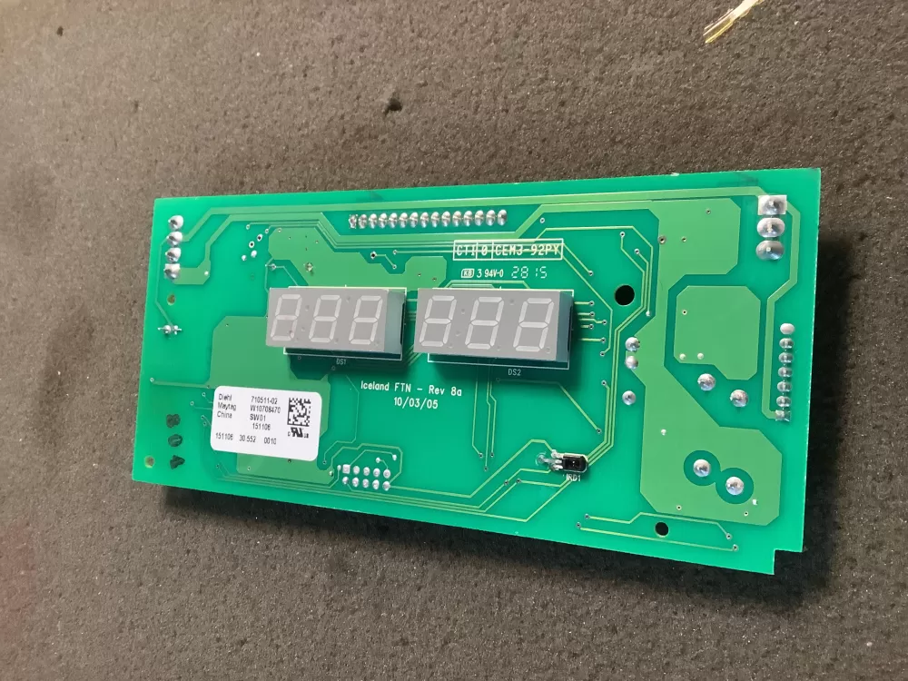 Maytag W10799818 W10708470 Refrigerator Control Board AZ119484 | NR2196