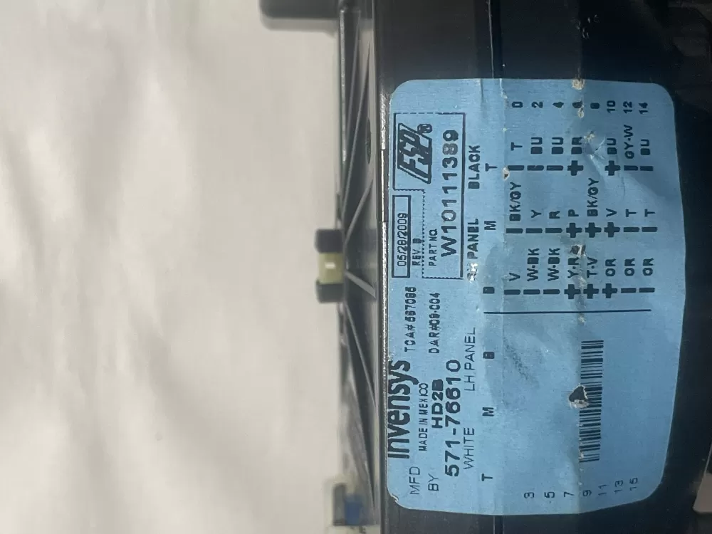 Whirlpool Maytag W10111389 WPW10111389 Washer Timer AZ206370 | KM2752