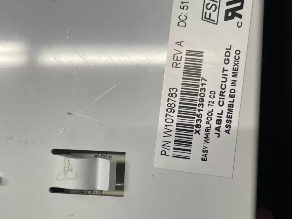 Whirlpool W10701458 Refrigerator Dispenser Control Board AZ3853 | Wm593