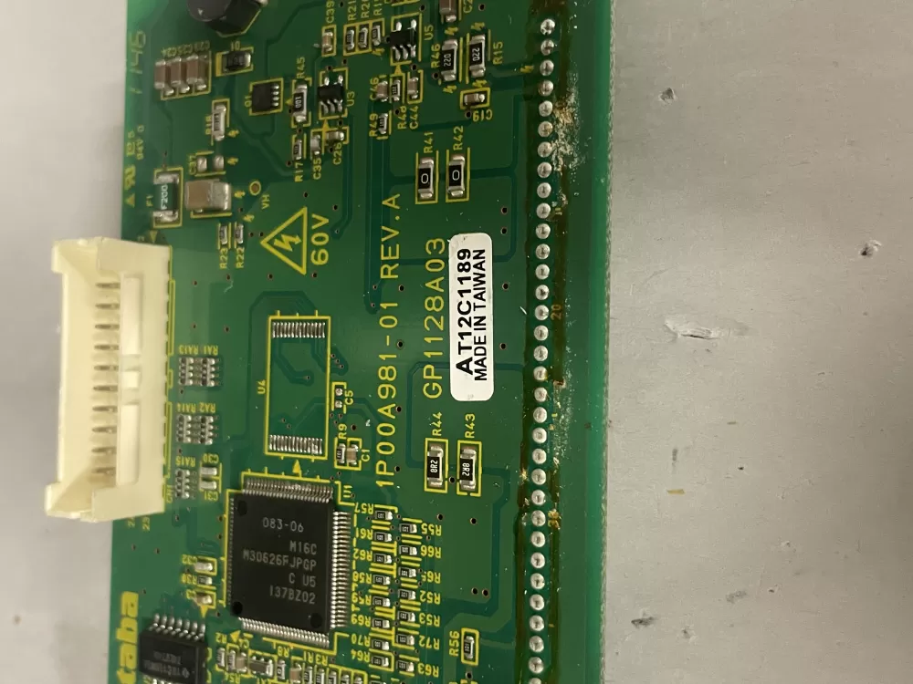 Samsung 00104A GP1128A03 Microwave Control Board Vf Display AZ222266 | Wm2049