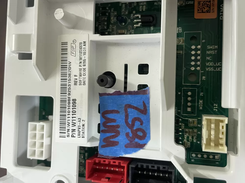 Whirlpool Maytag W11101098 W11170317 Washer Control Board AZ53895 | Wm1852